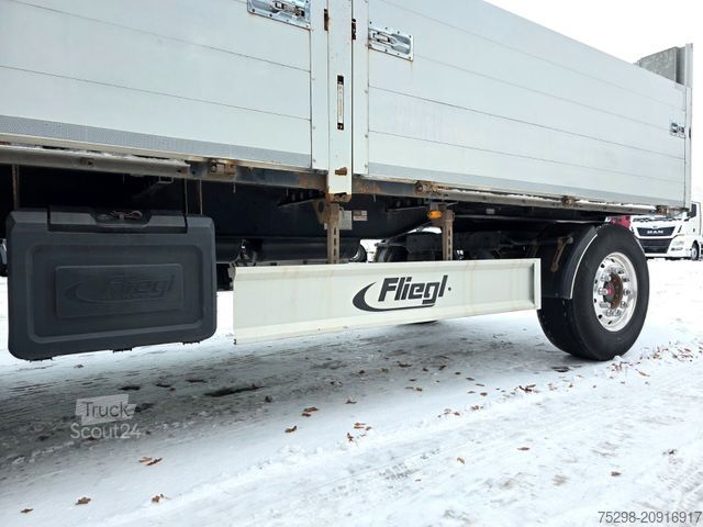 Anhänger mit offener Pritsche FLIEGL ZPS180 / Baustoff / Alu-Felgen / 40 mm