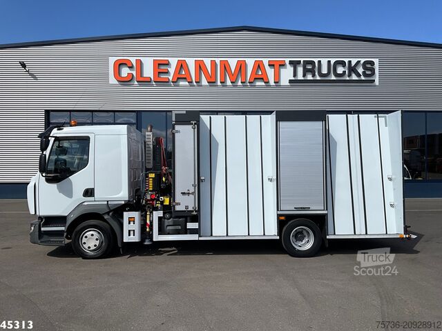 Kranbil Renault D 220 Euro 6 Fassi 2,3 Tonmeter laadkraan Just ...