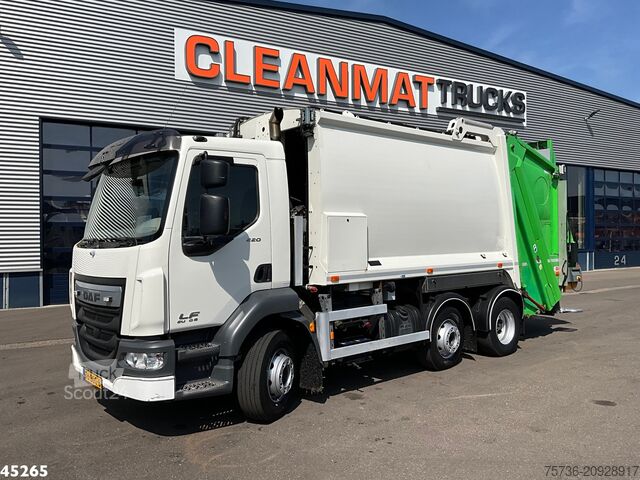 Veicolo per la raccolta dei rifiuti DAF FAG LF 220 Euro 6 Terberg Olympus 14m³ Just 138...