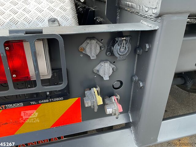 Sistema de braço de gancho DAF FAS 85 CF 410 Effer 16 Tonmeter laadkraan