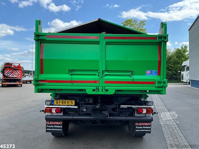 قلابة مع رافعة Mercedes-Benz Arocs 3743 8x4 Euro 6 HMF 19 Tonmeter Elektrisc...