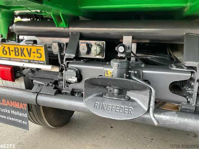 قلابة مع رافعة Mercedes-Benz Arocs 3743 8x4 Euro 6 HMF 19 Tonmeter Elektrisc...