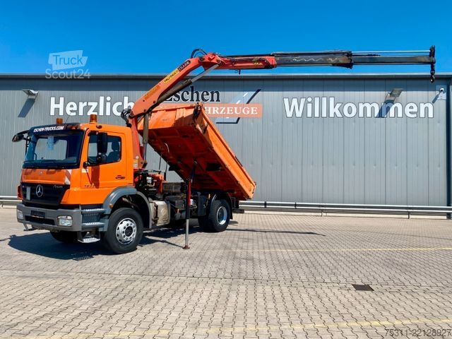 شاحنة قلابة ثلاثية الجوانب MERCEDES-BENZ Axor 1833 | PK12000*5+6. Kreis*Funk*manuell*AHK