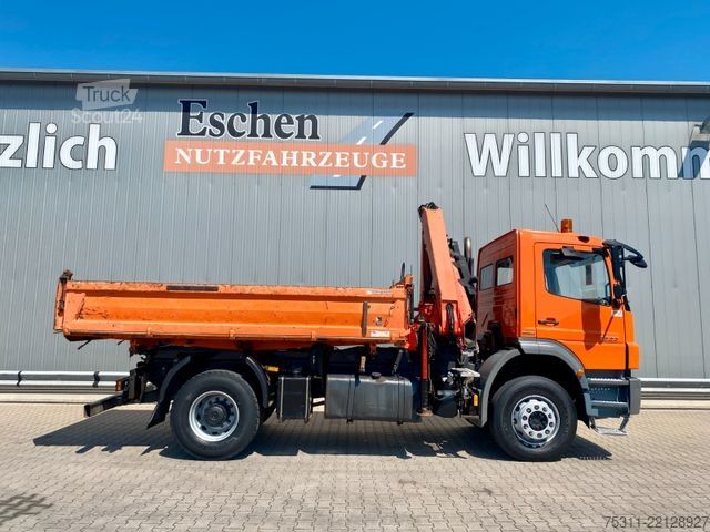 شاحنة قلابة ثلاثية الجوانب MERCEDES-BENZ Axor 1833 | PK12000*5+6. Kreis*Funk*manuell*AHK