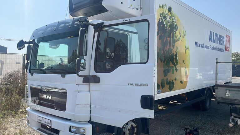 Kühlkoffer-LKW MAN MAN TGL 12.220 Kühlkoffer Carrier Supra 1250 LBW
