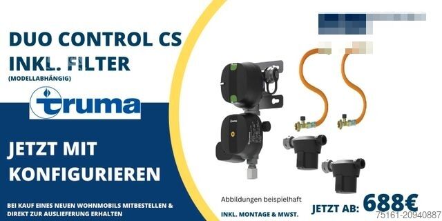 Camping-car CHAUSSON V697 FIRST LINE / ZUBEHÖR-PAKET / EINZELBETTEN