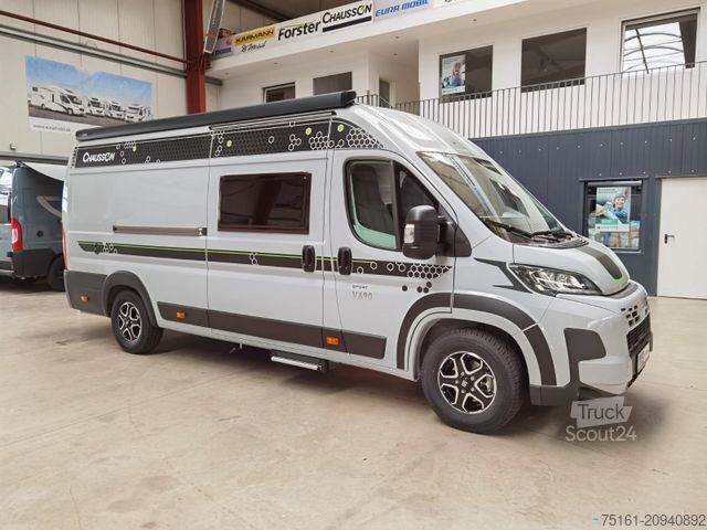 Obytný vůz CHAUSSON V690 SPORT LINE / -2026- / XXL-HUBBETT E-BIKE GA