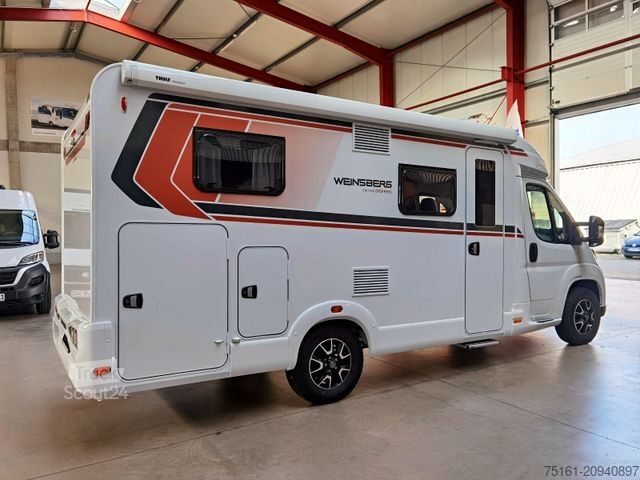 Teilintegriertes Wohnmobil WEINSBERG CARACOMPACT 600 MEG EDITION PEPPER /EINZELBETTEN