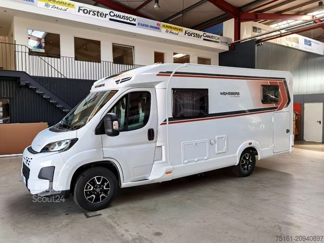 Teilintegriertes Wohnmobil WEINSBERG CARACOMPACT 600 MEG EDITION PEPPER /EINZELBETTEN