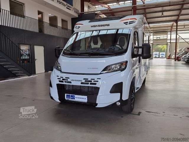 Teilintegriertes Wohnmobil WEINSBERG CARACOMPACT 600 MEG EDITION PEPPER /EINZELBETTEN