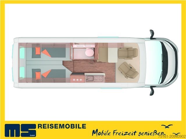 Camping-car WEINSBERG CARABUS GREY 630 ME-EDITION FIRE / MODELL 2026