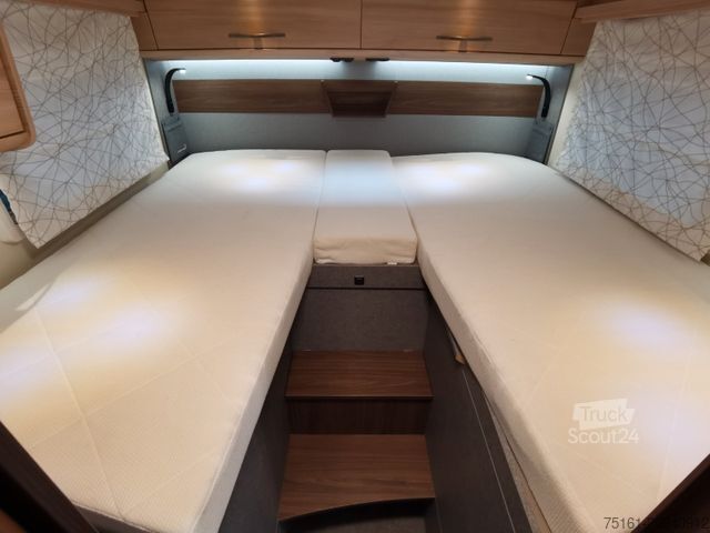 Pusiau integruotas kemperis EURAMOBIL PROFILA T 726 EB /- 2026 - / GOLD - LEVEL  PAKET