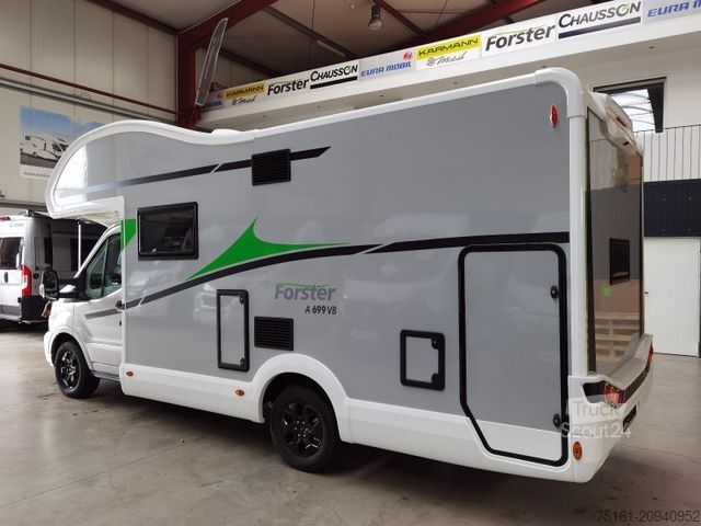 Alkovový obytný vůz FORSTER A 699 VB / Modell 2026 / 165PS / ETAGENBETTEN