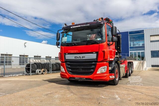 Система за рамо с кука DAF CF 440 FAK-8x2 + Palfinger Epsilon Q180 Z95TR