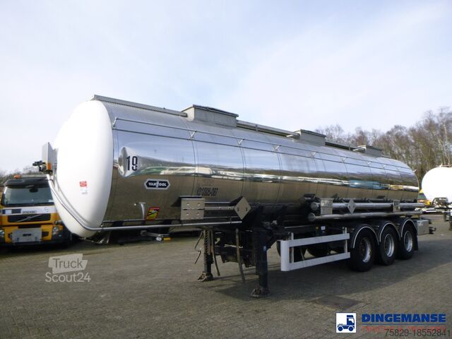 Zbiornik Van Hool Chemical tank inox 30 m3 / 1 comp