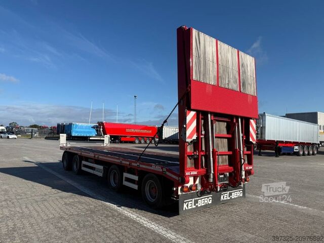Remorque à plate-forme Kel-Berg Plant trailer / Baumaschinenanhänger /