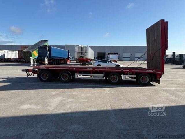 Remorque à plate-forme Kel-Berg Plant trailer / Baumaschinenanhänger /