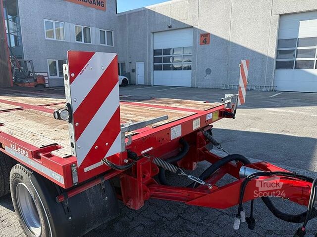 Platform trailer Kel-Berg Plant trailer / Baumaschinenanhänger /