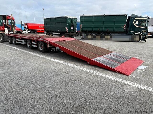 Remorca platformei Kel-Berg Plant trailer / Baumaschinenanhänger /