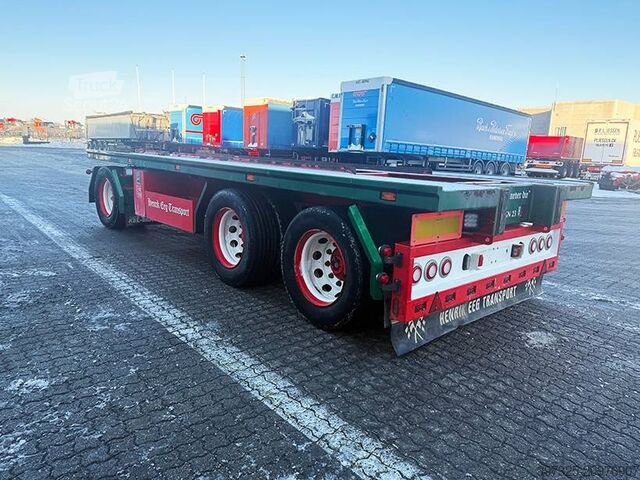 Konténerszállítás Kel-Berg Transfer trailer / Abrollanhänger / overførings