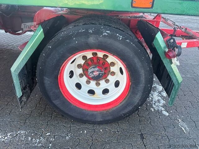 Konténerszállítás Kel-Berg Transfer trailer / Abrollanhänger / overførings