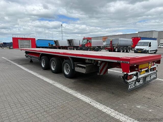 Platform trailer Kel-Berg Heavy-duty / Schwerlastauflieger / sværlast