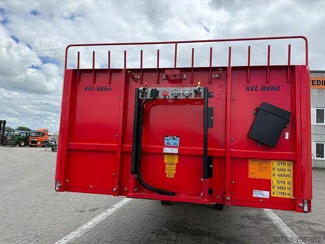 Platform trailer Kel-Berg Heavy-duty / Schwerlastauflieger / sværlast