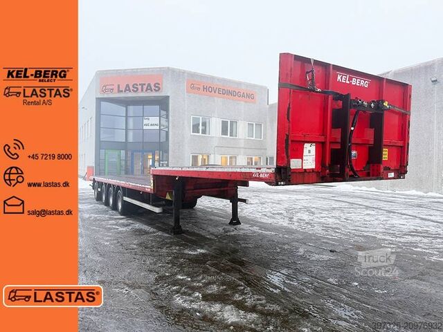 Platform trailer Kel-Berg Heavy-duty / Schwerlastauflieger / sværlast