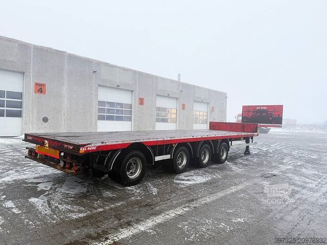 Platform trailer Kel-Berg Heavy-duty / Schwerlastauflieger / sværlast
