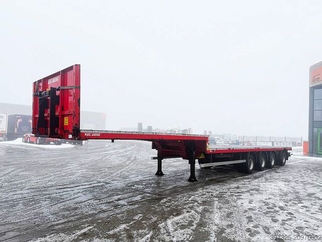 Platform aanhanger Kel-Berg Heavy-duty / Schwerlastauflieger / sværlast