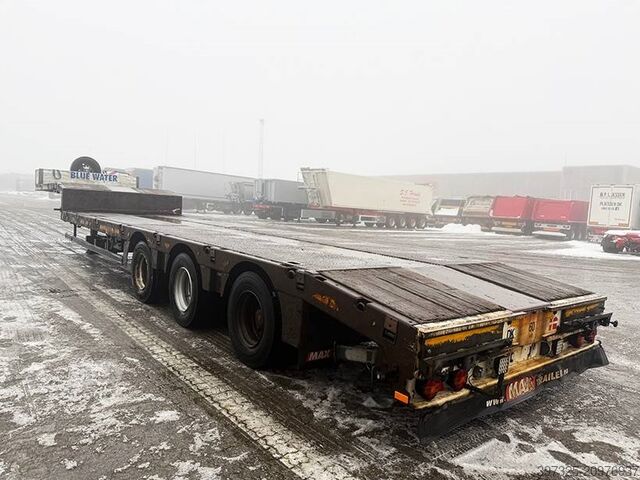 Remorca platformei MAX Trailer Machine trailer / Maschinenanhänger /