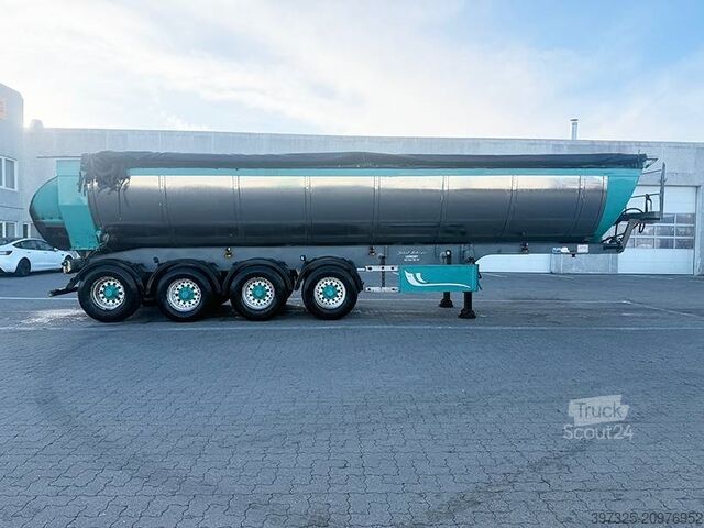 Teherautó Kel-Berg Asphalt tipper trailer / Asphalt-Kippanhänger /