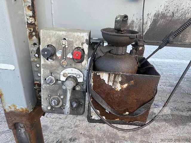 Teherautó Kel-Berg Asphalt tipper trailer / Asphalt-Kippanhänger /