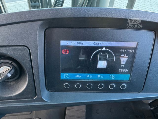 Челен мотокар JUNGHEINRICH EFG 215 / Triplex: 4.25m! / SS / nur 2.865h!