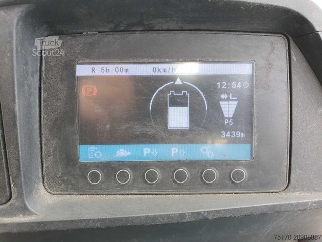 Челен мотокар JUNGHEINRICH EFG 215 / Triplex: 4.25m! / nur 3.439h! / 2022