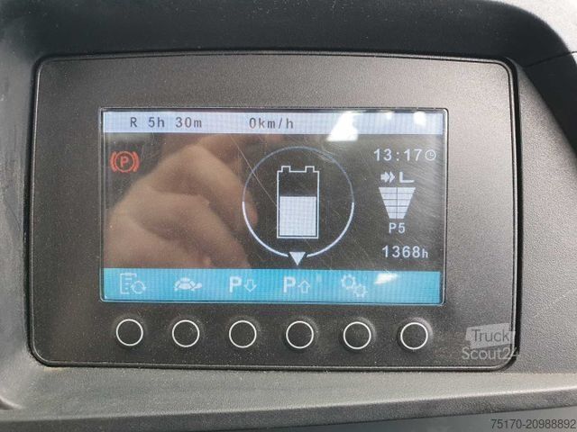 Челен мотокар JUNGHEINRICH EFG 215 / Triplex: 4.25m! / SS / nur 1.368h!