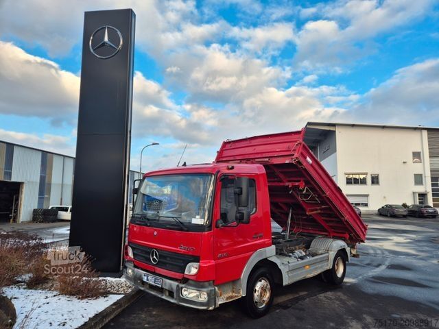 Transporter mit Kipper MERCEDES-BENZ Atego 815 K 4x2 Meiller Kipper 2x AHK