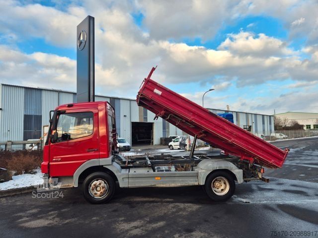 Transporter mit Kipper MERCEDES-BENZ Atego 815 K 4x2 Meiller Kipper 2x AHK