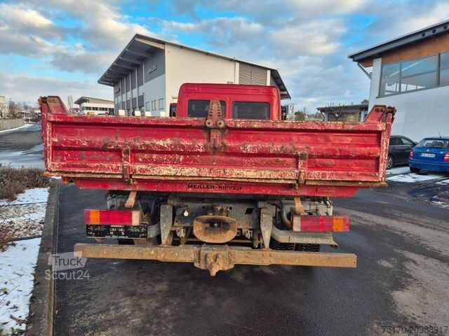 Transporter mit Kipper MERCEDES-BENZ Atego 815 K 4x2 Meiller Kipper 2x AHK