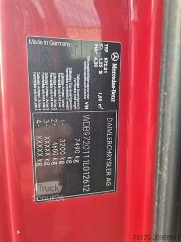 Transporter mit Kipper MERCEDES-BENZ Atego 815 K 4x2 Meiller Kipper 2x AHK