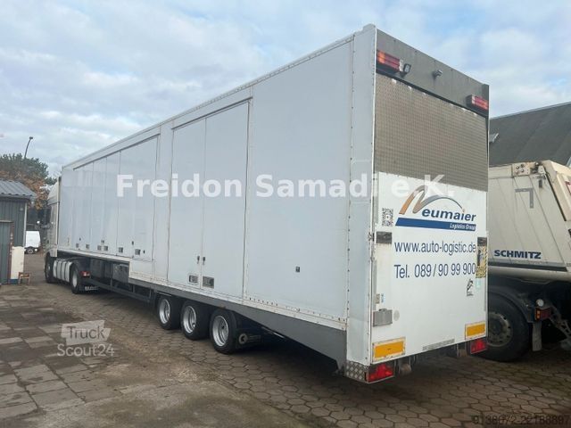 Polpriklopnik za prevoz avtomobilov  MERSCH FM 160 TRDL-SA  Geschl. KFZ-TRANSPORTER