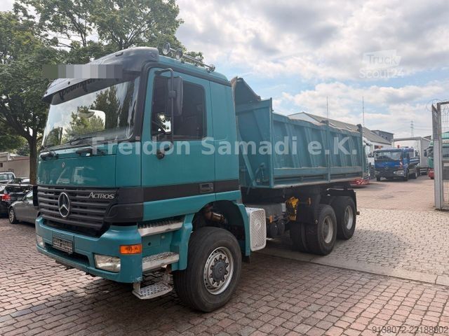Camion basculante trilateral MERCEDES-BENZ Actros 3348 6x6 Dreiseiten-Kipper Meiller EPS