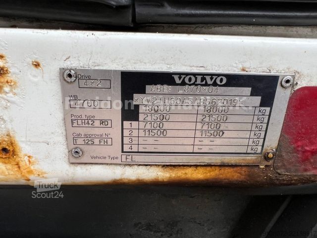 Kassevogn VOLVO FL 290 KOFFER 18t LBW DAUTEL AUTOMATIK EURO V