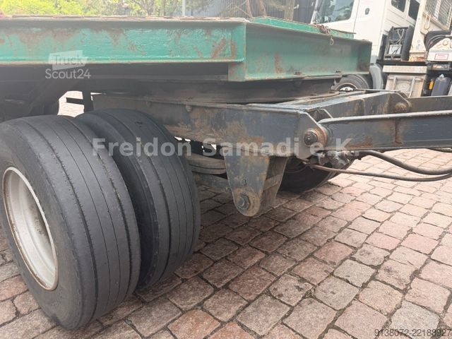 Žemagrindė puspriekabė  HKM ANH TIEFLADER H24. 30/ 60Z