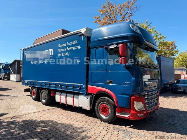 Tentinė platforma sunkvežimis DAF XF 480 FAN 6x2 SSC EURO 6C