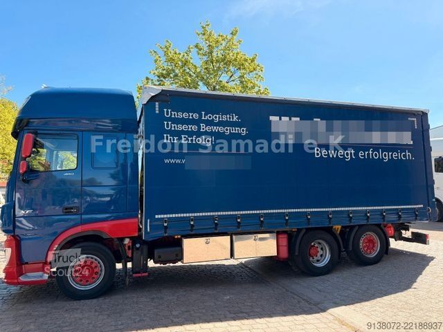 Tentinė platforma sunkvežimis DAF XF 480 FAN 6x2 SSC EURO 6C