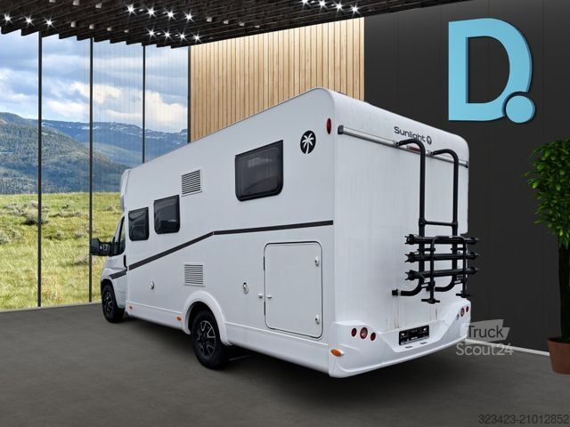 Camping-car semi-intégré SUNLIGHT Sub TS 67 Premiere Deal, Markise, Fahrradträger