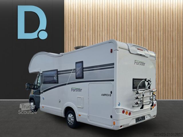 Alkoof camper FORSTER A 699 DVB Luftfederung Sat/TV Solar Markise