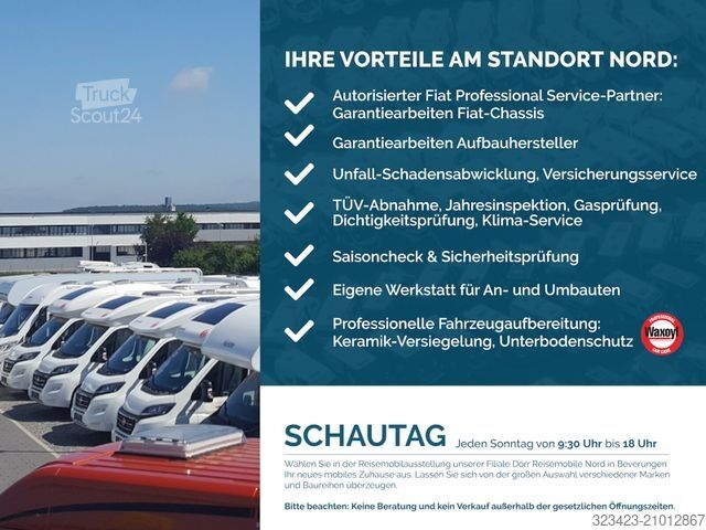 Half-integraal camper EURAMOBIL Profila T 726 QF Luminary -S SAT/SOLAR/VeloSlide