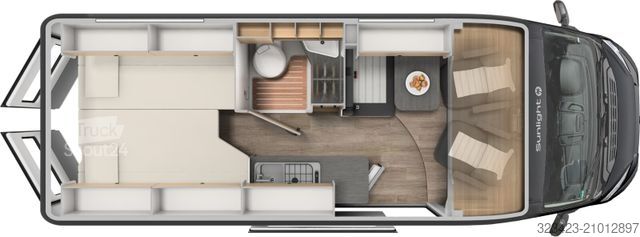 Camping-car SUNLIGHT Adventure Cliff 640 Markise/Solar/Navi/AHK